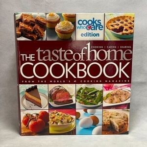 Recipes Book The Taste Of Home Cookbook: Cooks Who Care Edition Recipes Cookbook